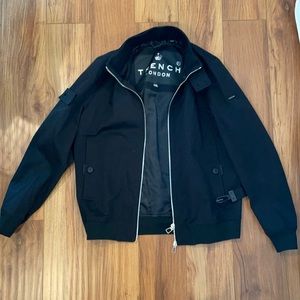 Trench London - black Men’s jacket. Never worn!